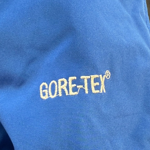 The‎ North Face Blue Black Gore-Tex Mountain Light Ski Jacket Men's Medium - Picture 10 of 11